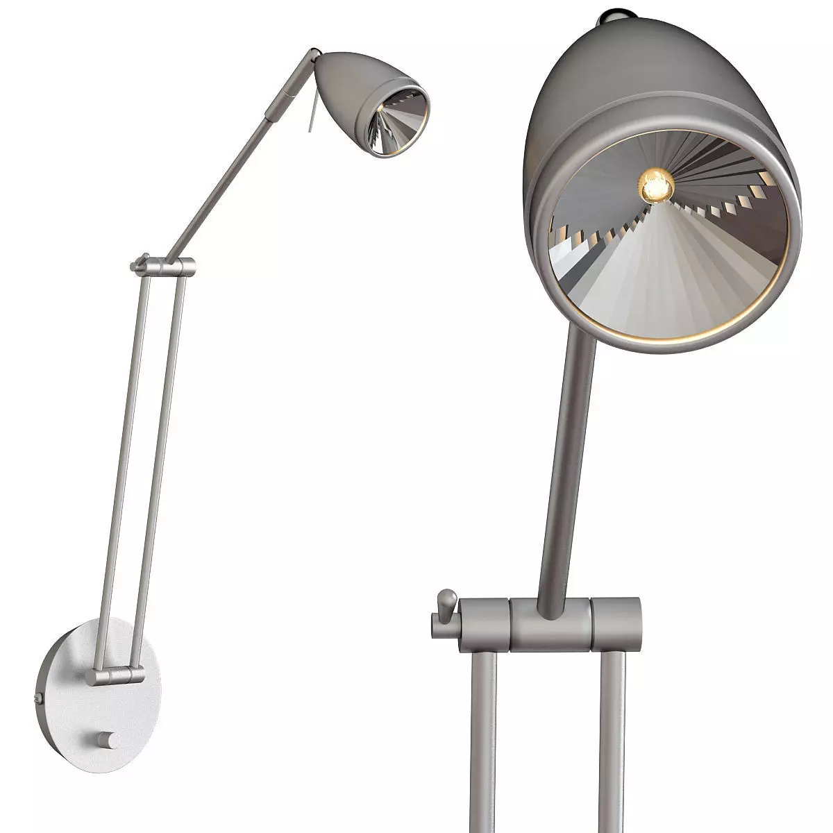 Falko Wall Light 3D model_0