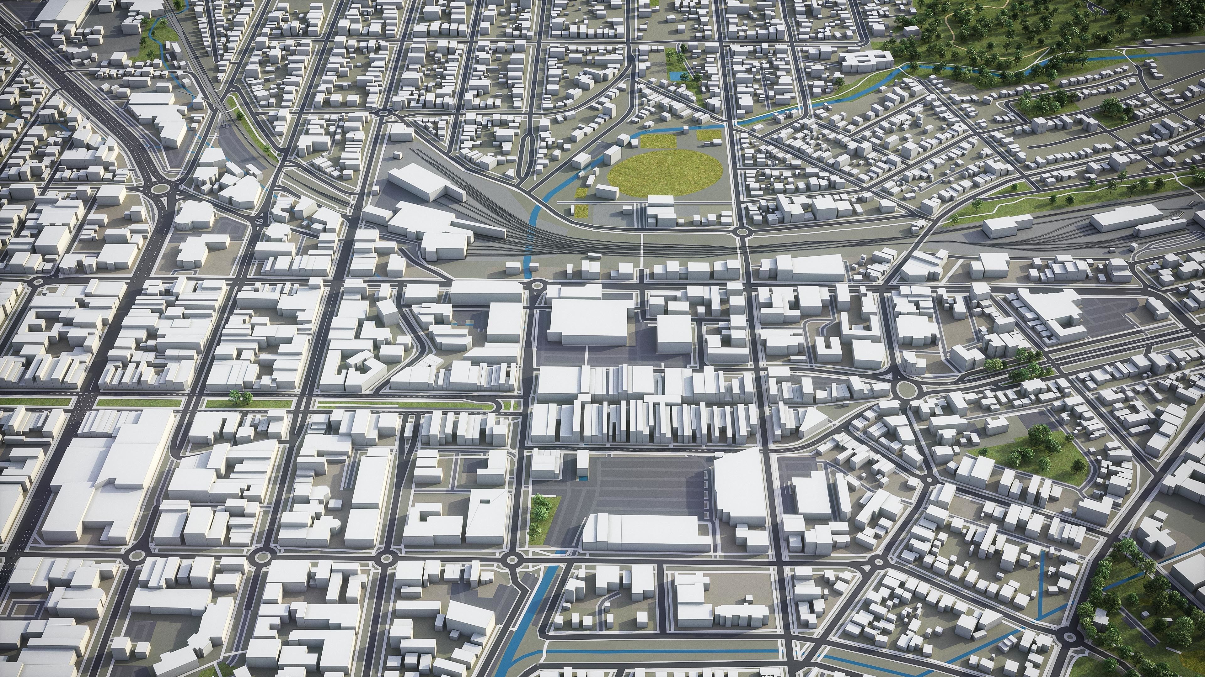 Ballarat  Low-poly 3D model_7