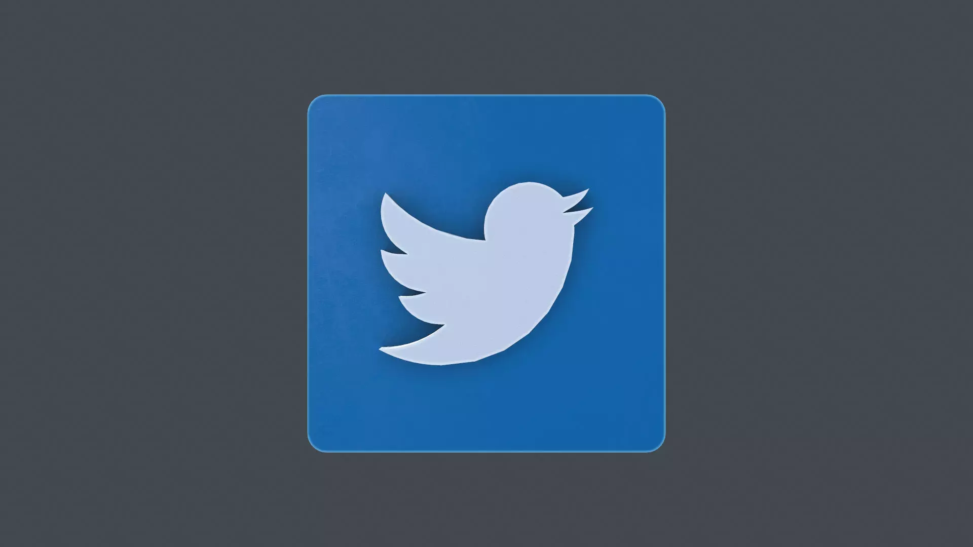 LOGO-002 Twitter Low-poly 3D model_0