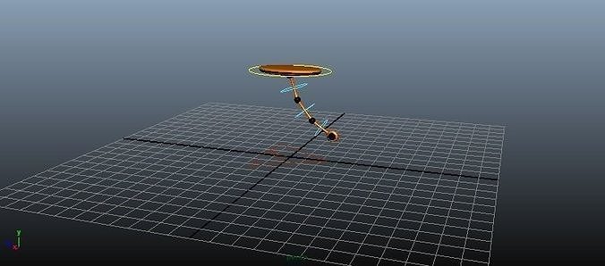 3D model pendulam  Low-poly 3D model