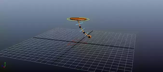 3D model pendulam  Low-poly 3D model