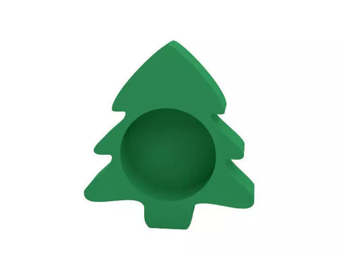 Tealight holder 3D print model_0