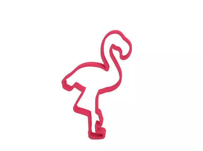 Cookie cutter 3D print model_0