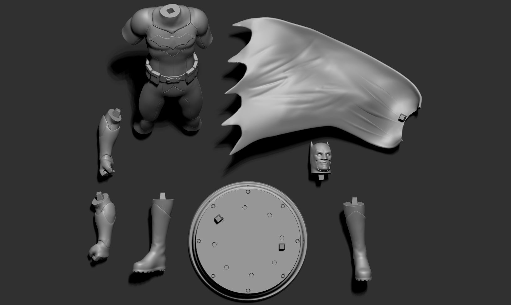 Batman - Dark Knight 3D print model_5