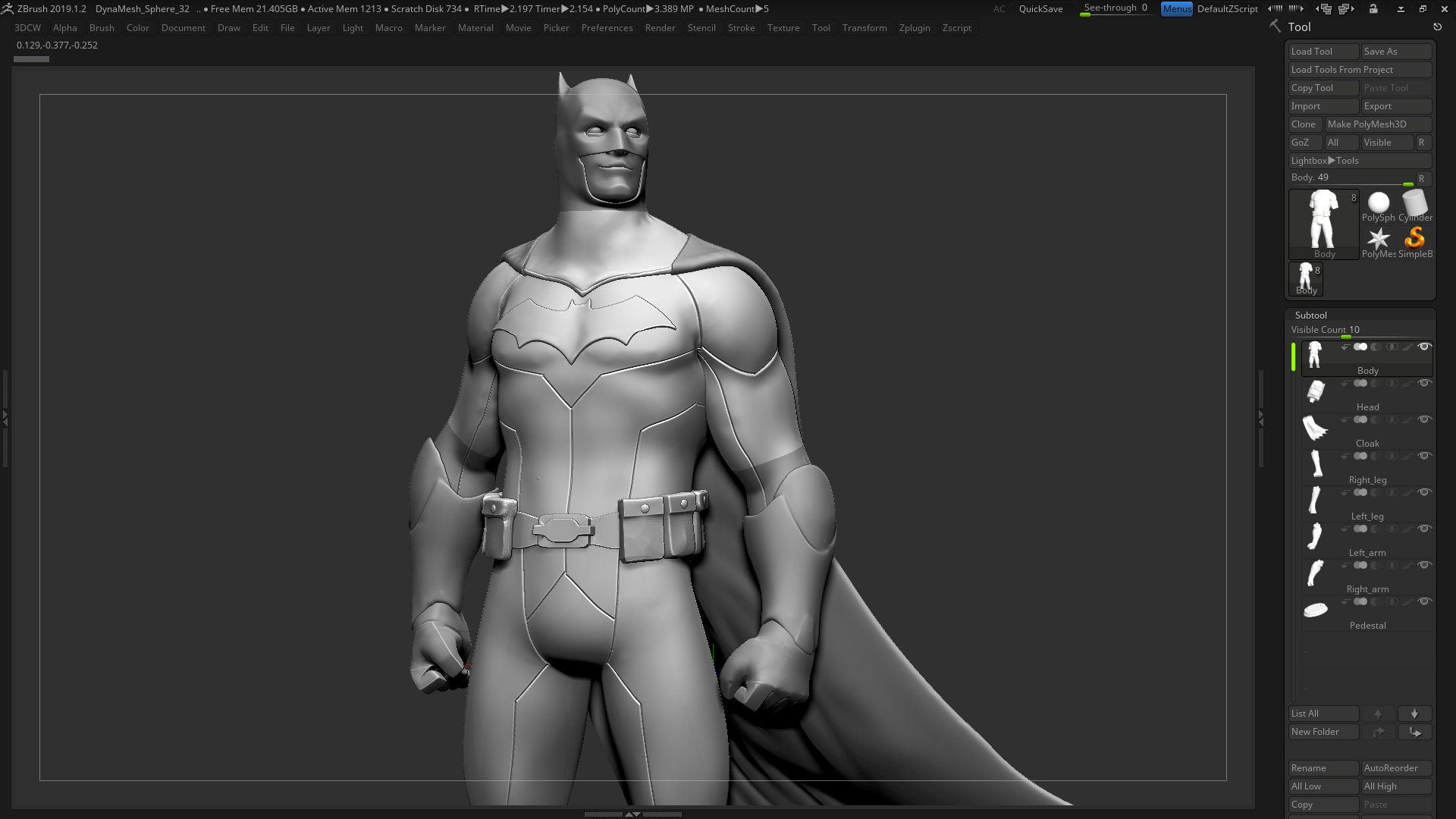 Batman - Dark Knight 3D print model_16