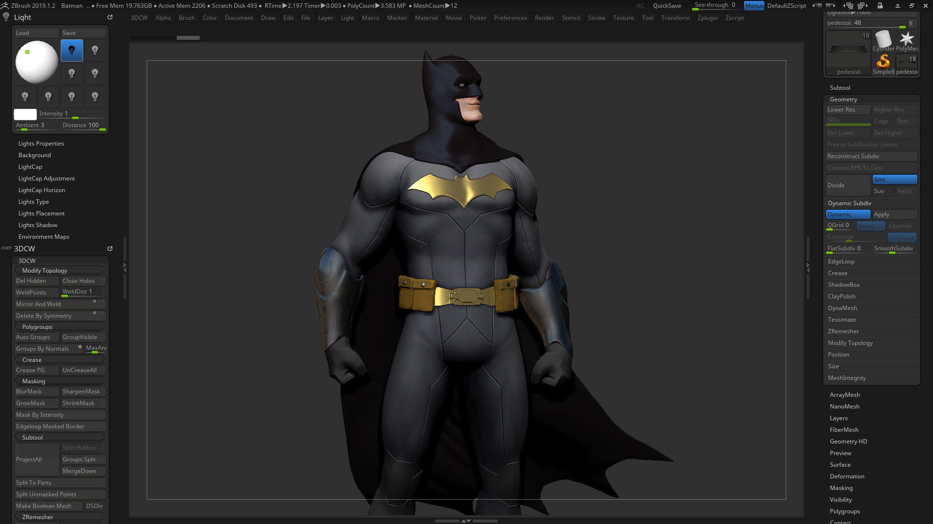 Batman - Dark Knight 3D print model_18