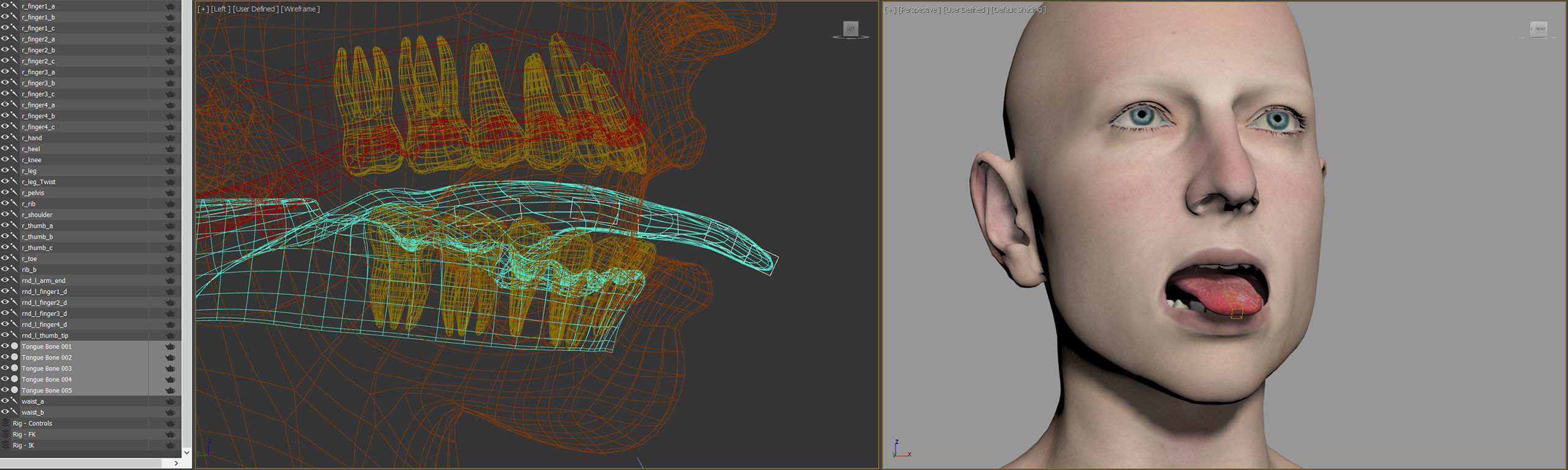 Aging Man 3D model_26