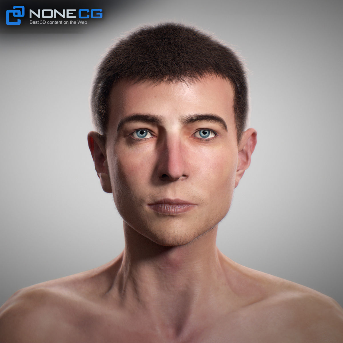 Aging Man 3D model_4
