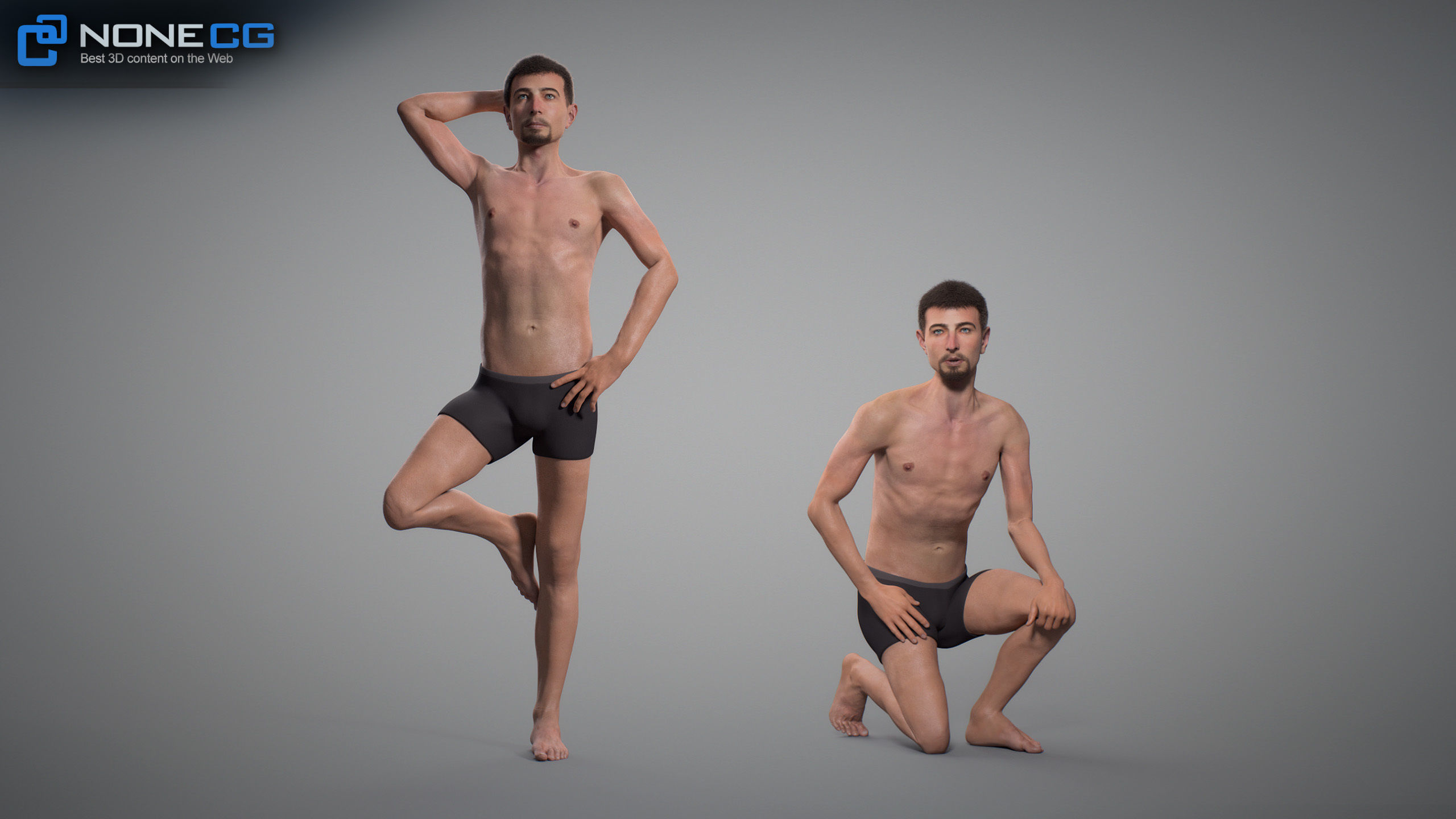 Aging Man 3D model_27