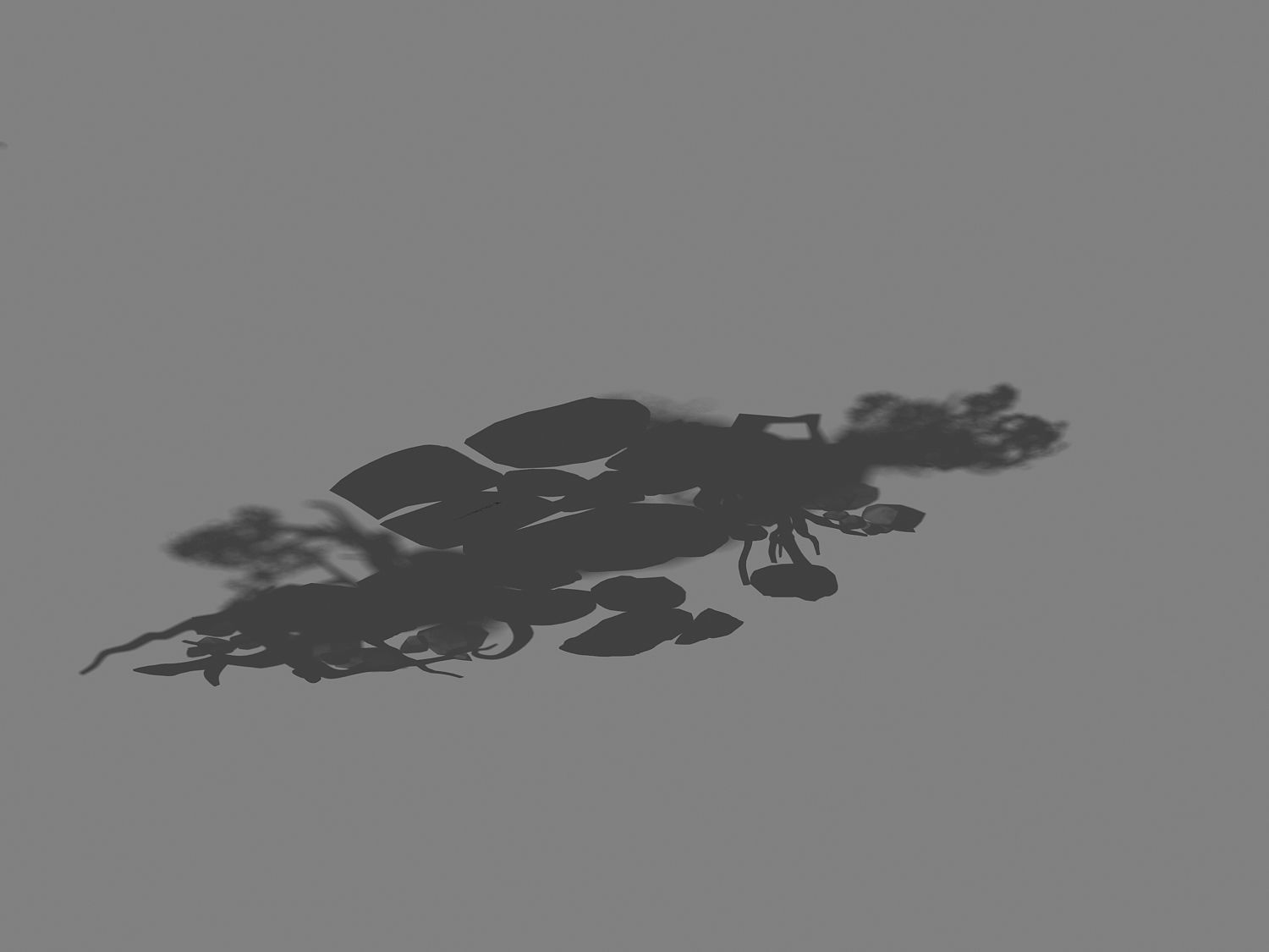 Elf Area - Entrance Rattan 01 3D model_2