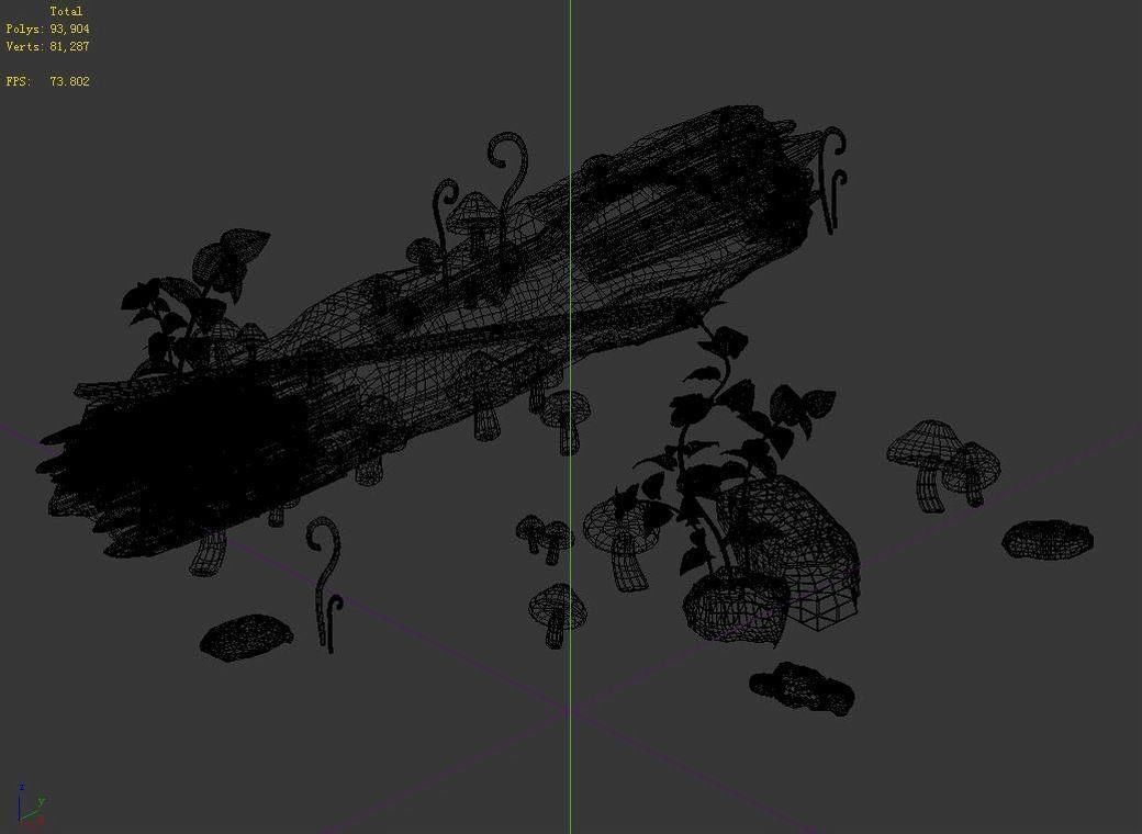 Fungi - Weed 69 3D model_3