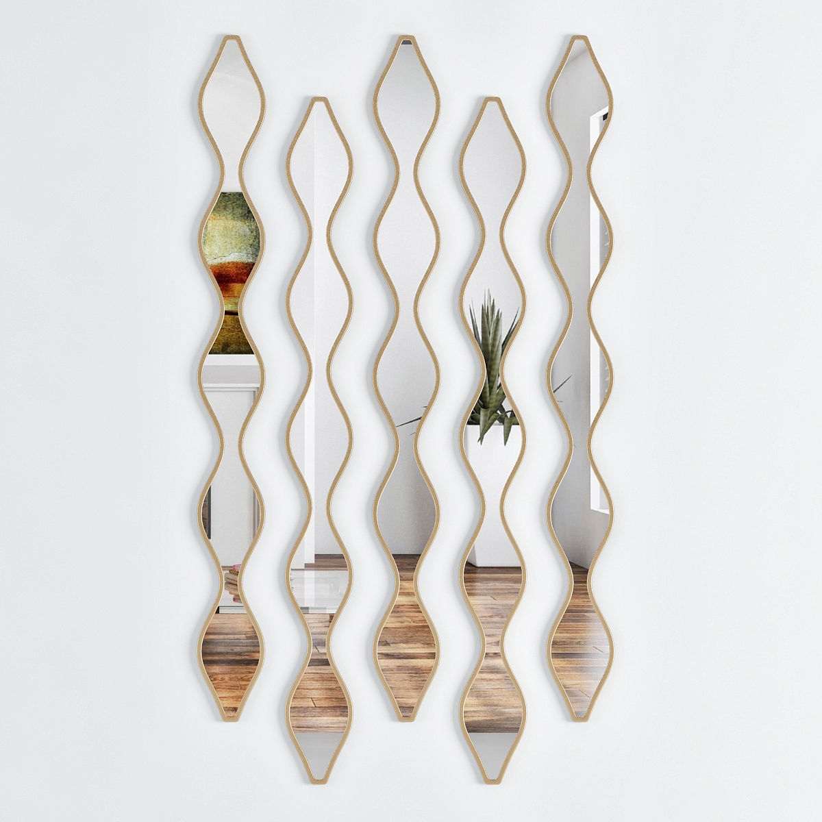 Wall mirror 10 3D model CGTrader