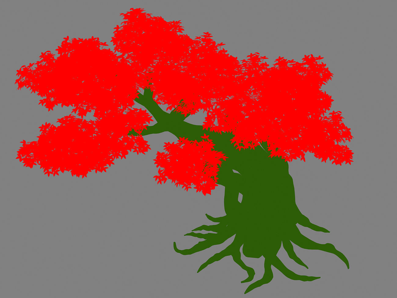 Kazlog shallow bay - tree 04 3D model_3