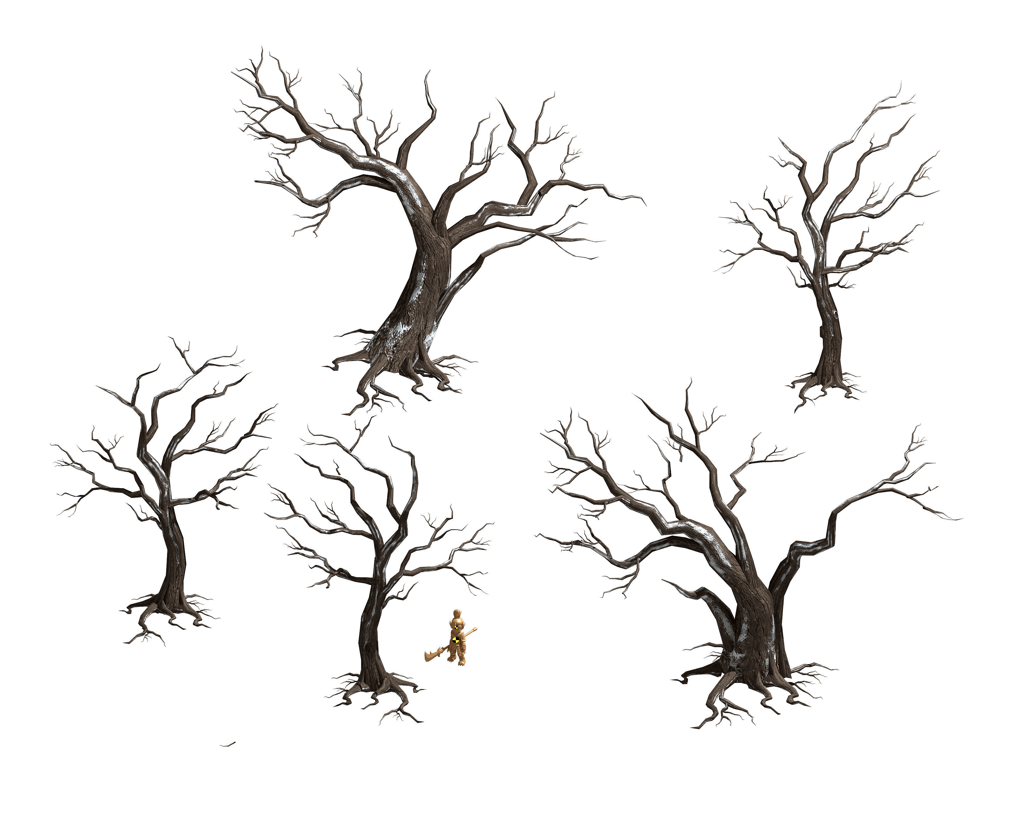 Dry trunk 65 3D model_1