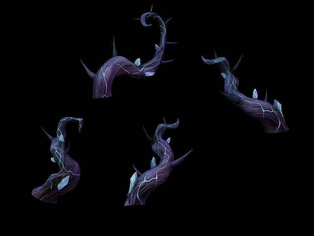 Witch Chalet - Plant Tentacles 3D model_1