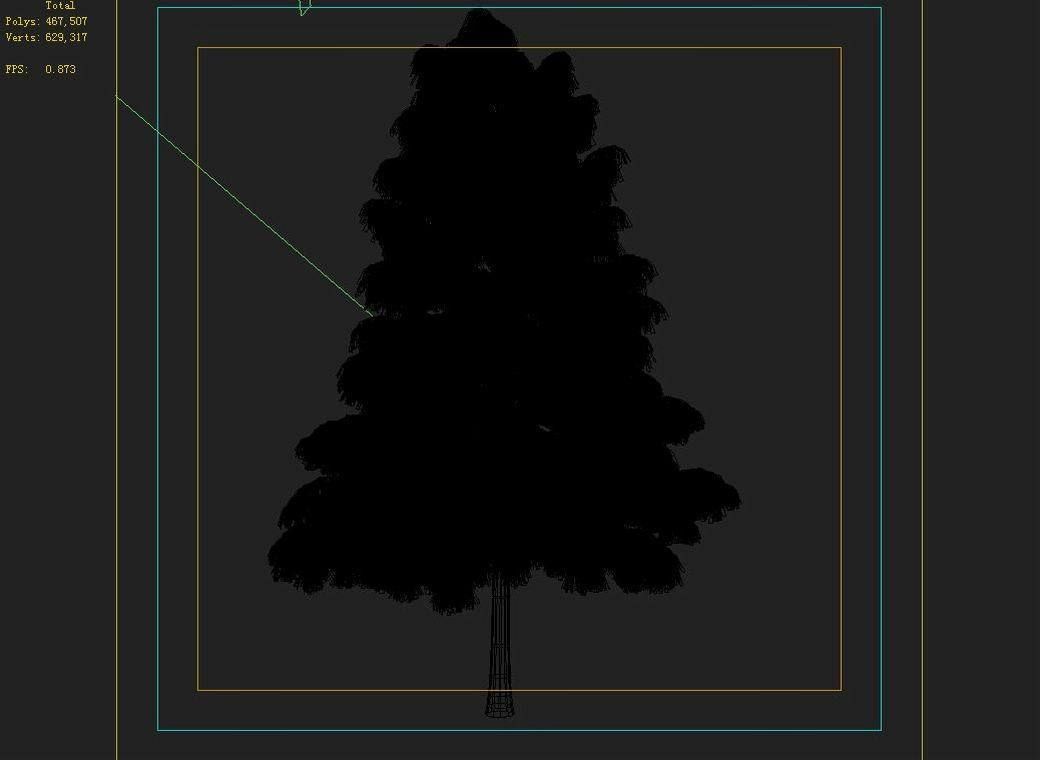 Forest - Medium Eucalyptus 85 3D model_3