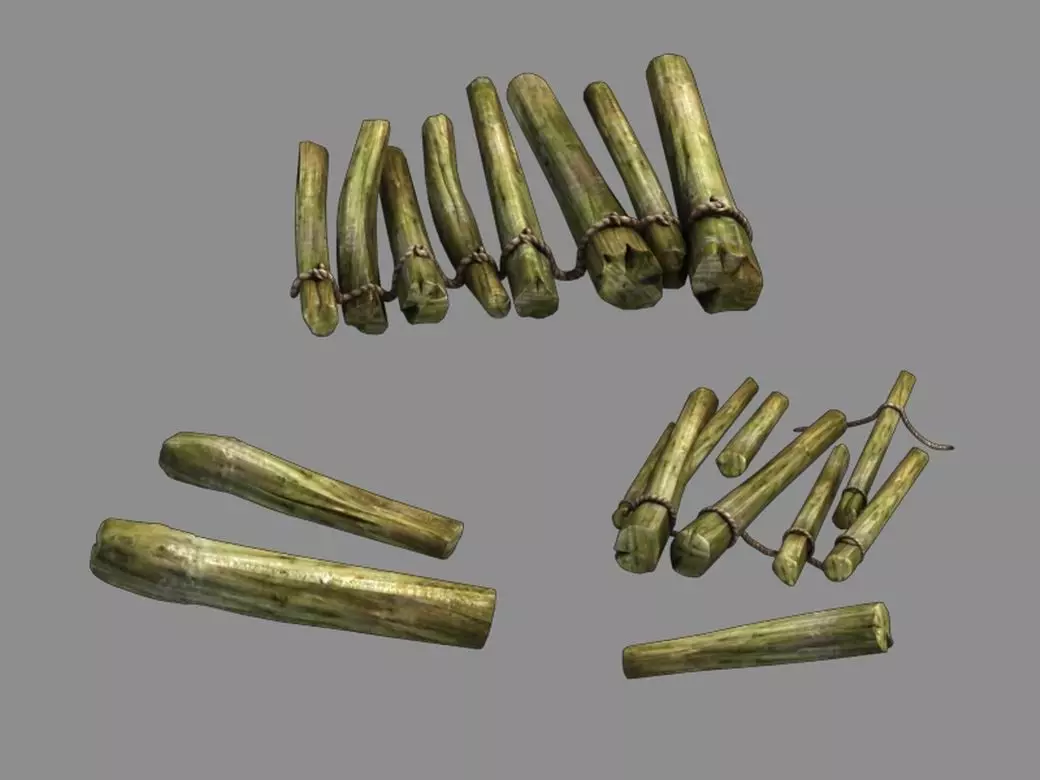 Mountain Wild - Wooden Bridge 03 3D model_0