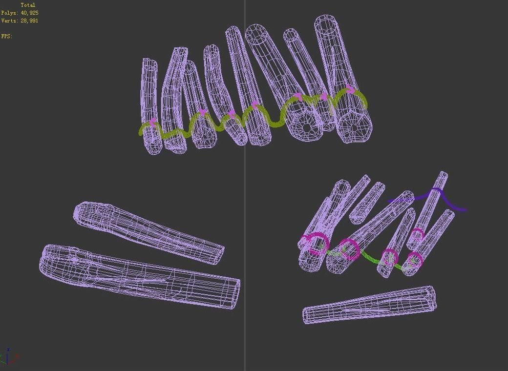 Mountain Wild - Wooden Bridge 03 3D model_4