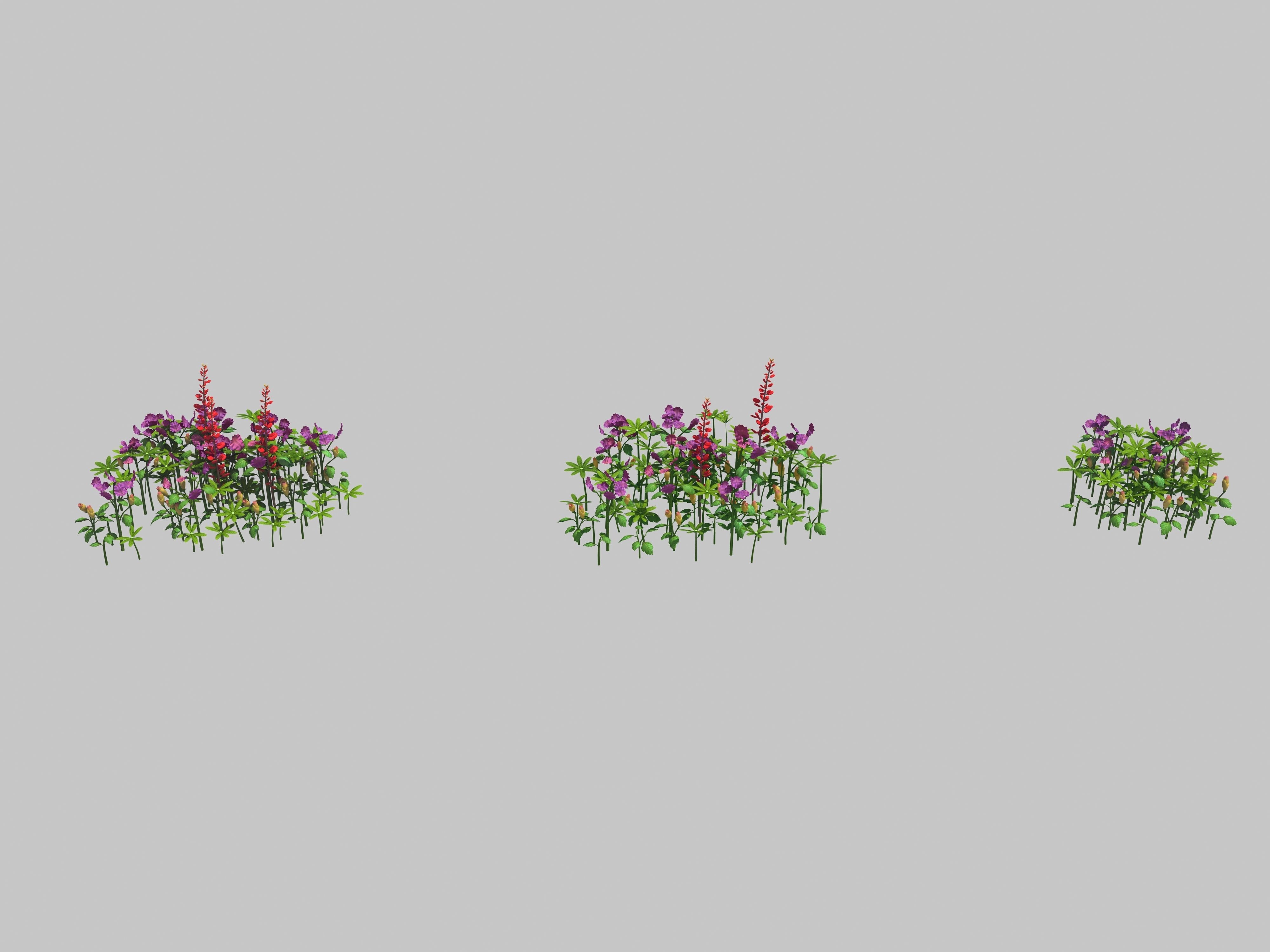 Small Plants - Shanhua 35 3D model_3