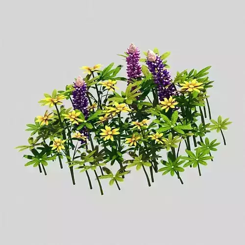 Small Plant - Mountain Flower 38