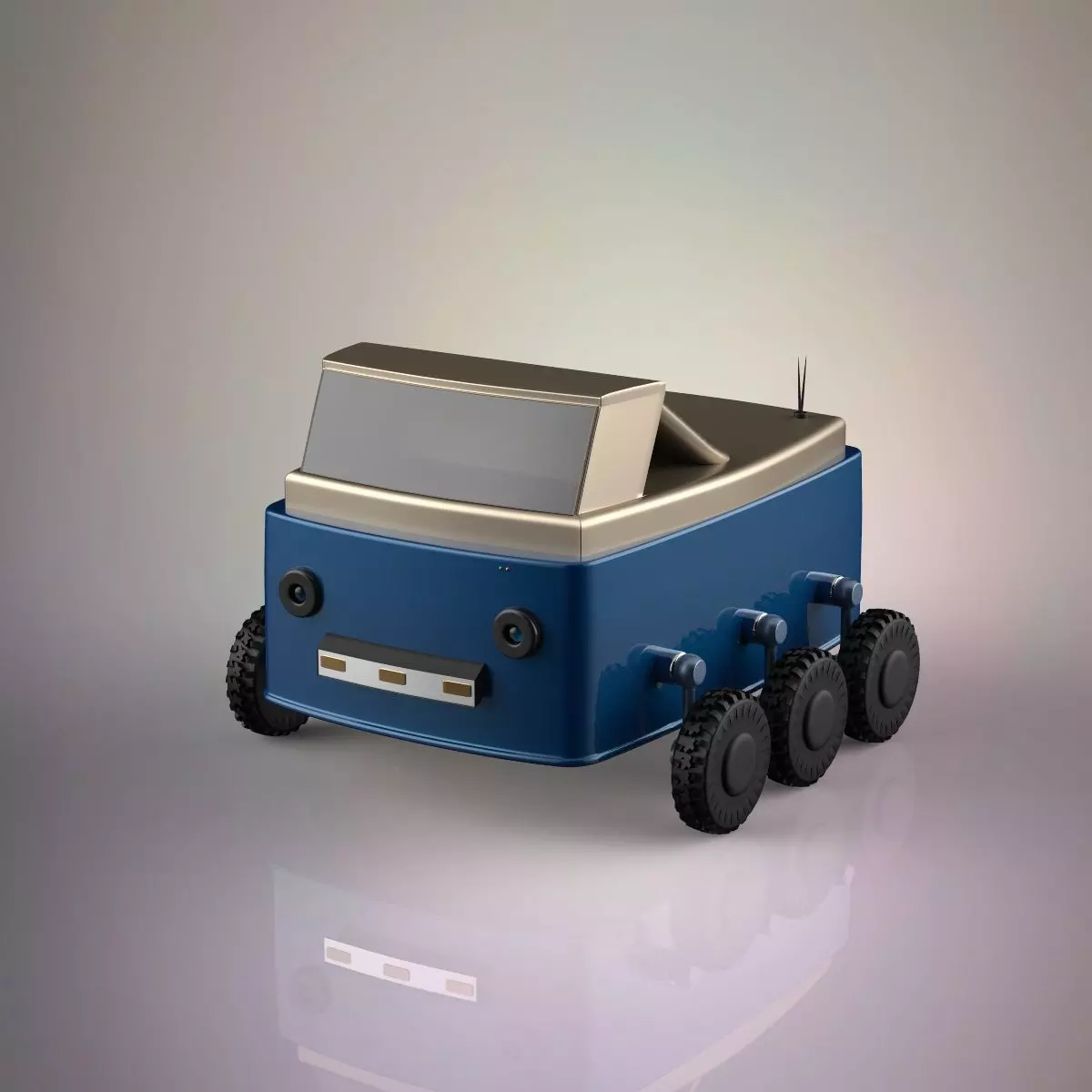 Delivery Robot 3D model