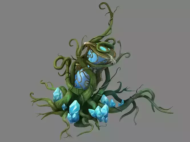 Leprechaun forest - abandoned hourglass 01