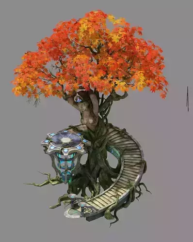 Leprechaun Forest - Tree Shrine 02