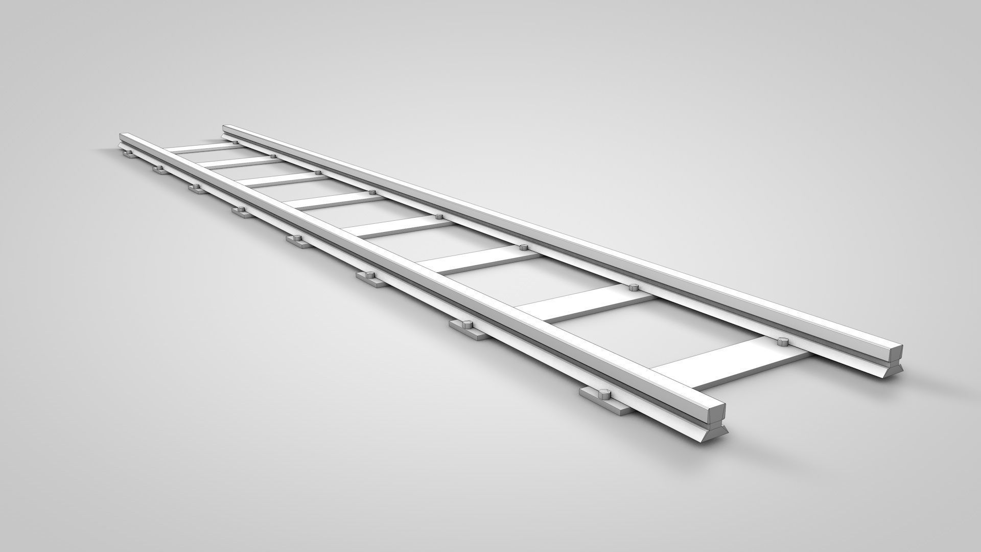 Railway Crane 3D model_18