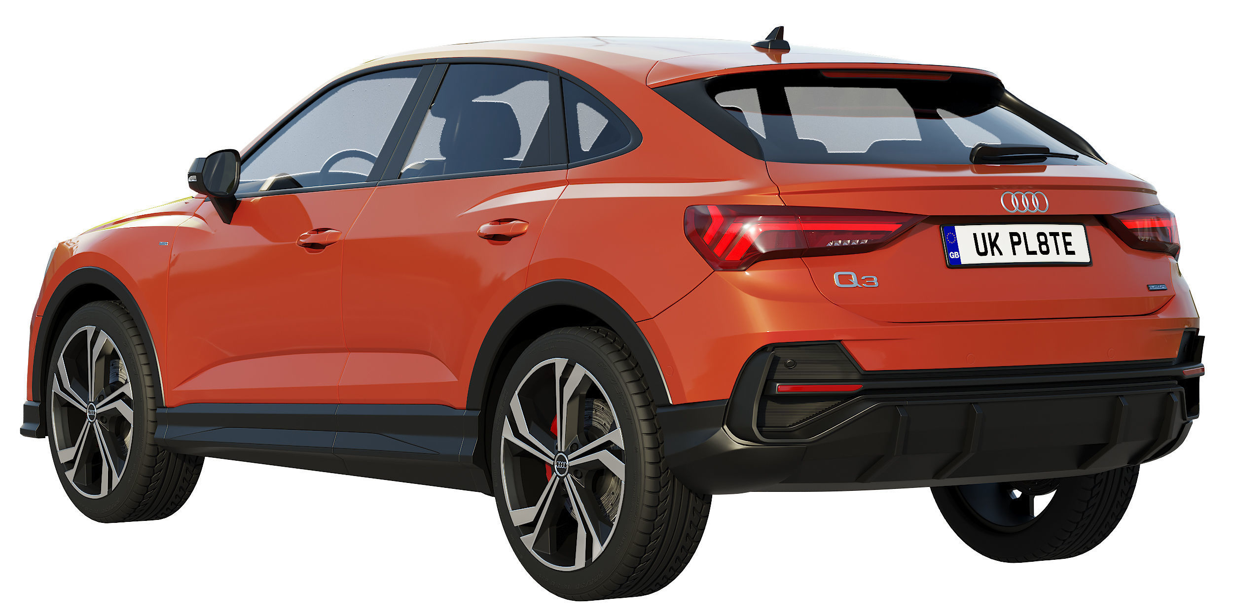 AUDI Q3 SPORTBACK 2020 3D model_3