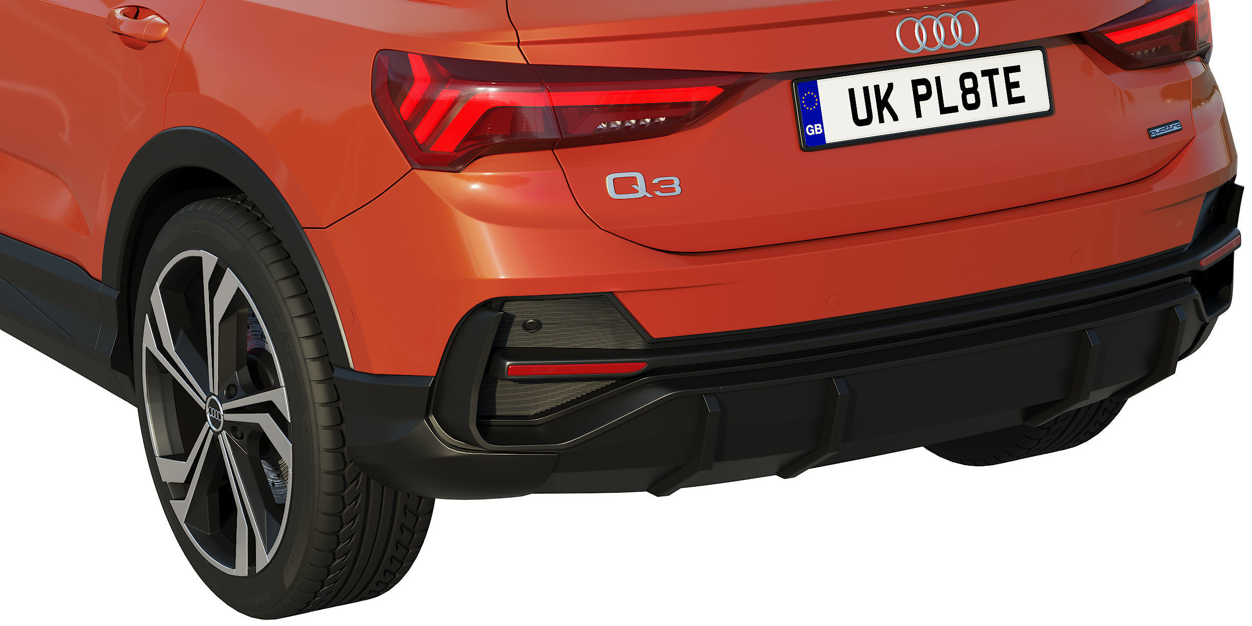 AUDI Q3 SPORTBACK 2020 3D model_9