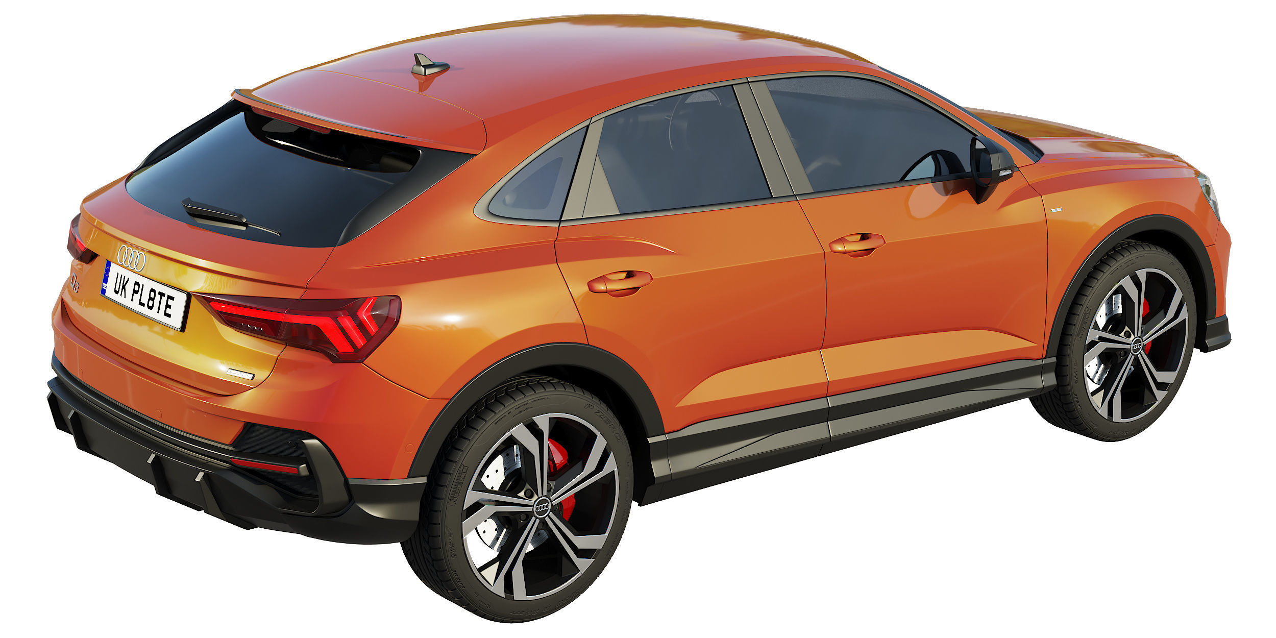 AUDI Q3 SPORTBACK 2020 3D model_12