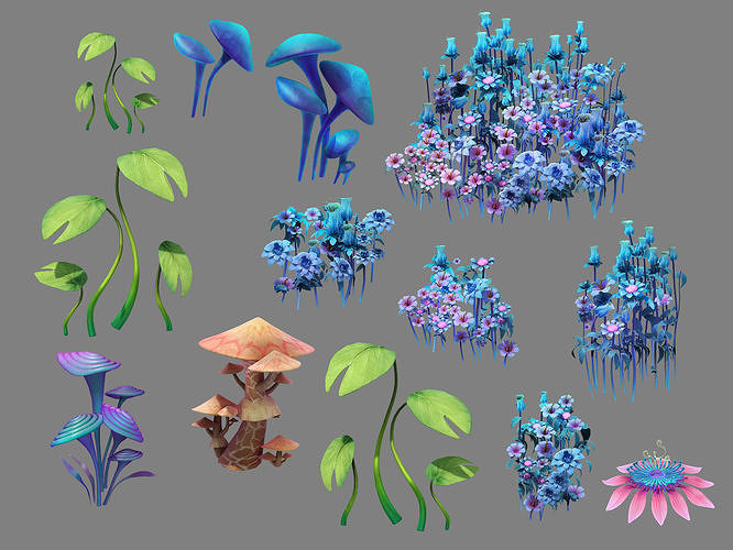 Leprechaun Forest - Plant 57 3D model