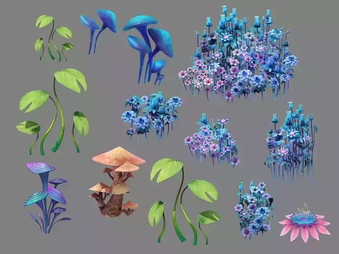 Leprechaun Forest - Plant 57 3D model