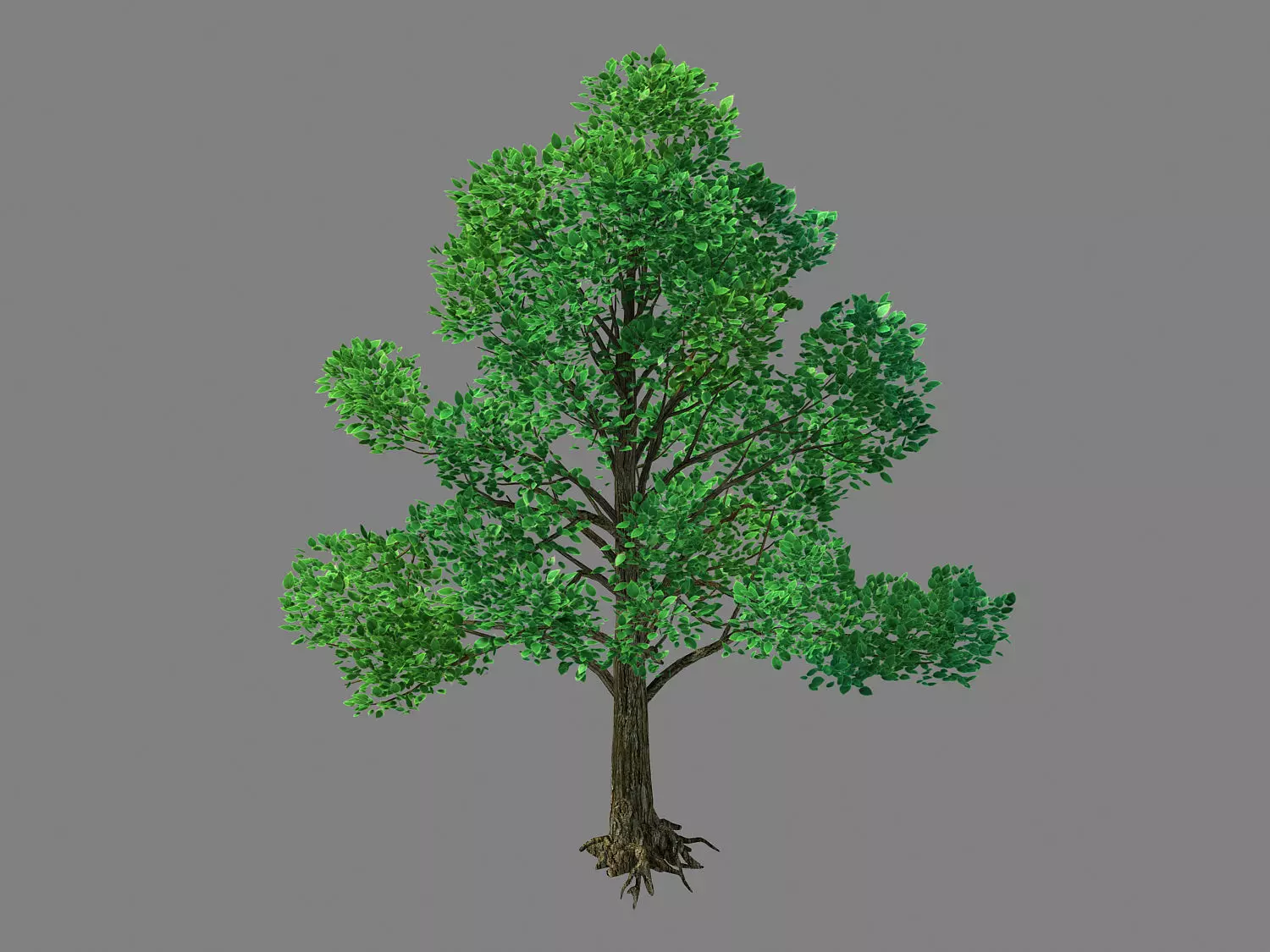 Moon Temple - Tree 02 3D model
