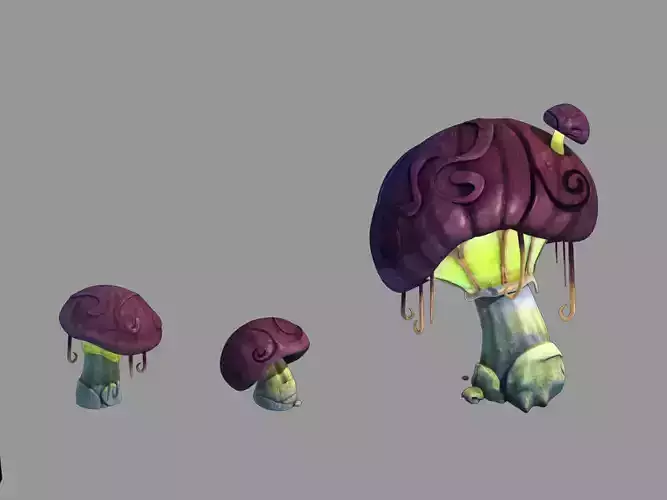 Yunmengze - Glowing Mushrooms 21