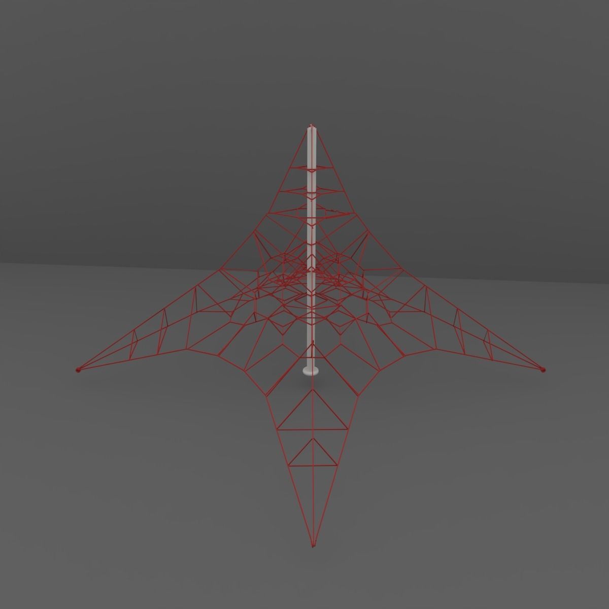 Playground Equipment Free 3D model_4