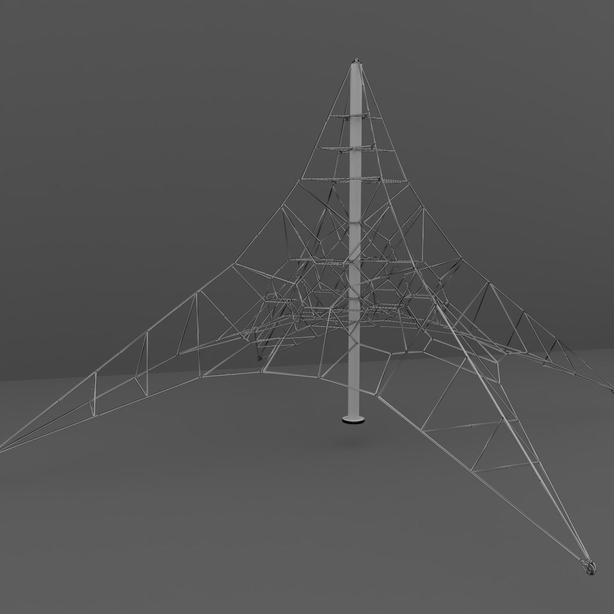 Playground Equipment Free 3D model_6