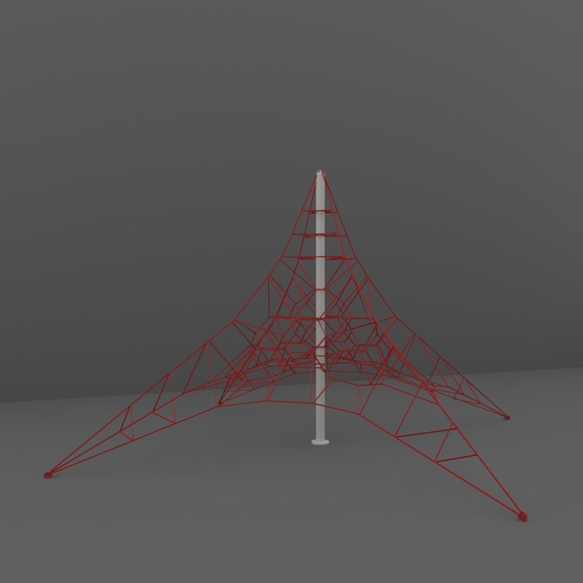 Playground Equipment Free 3D model_2