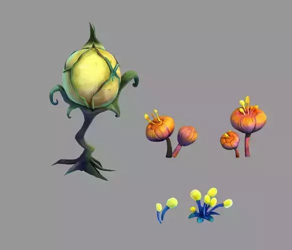 Yunmengze - strange plants 21