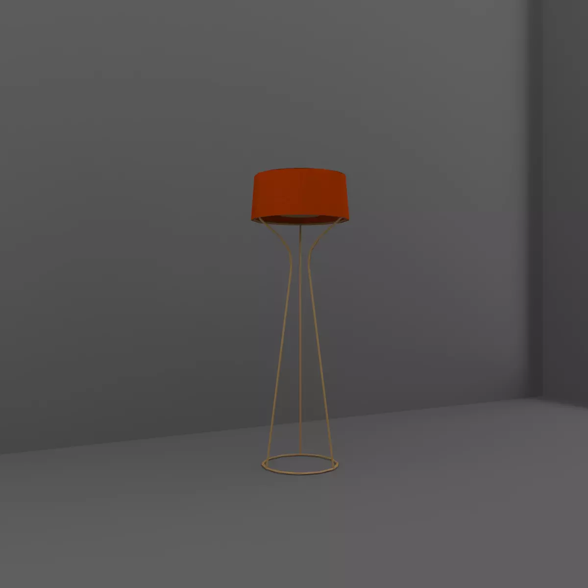 Floor Lamp Free low-poly 3D model