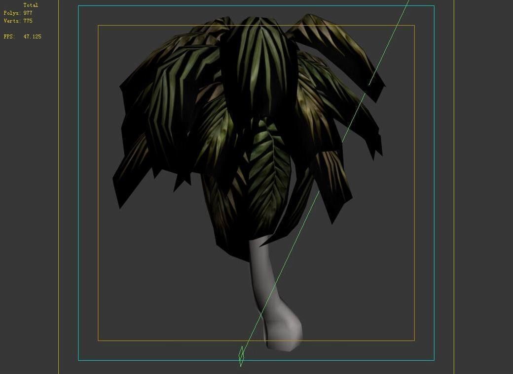 Plant - Palm Tree 3D model_4