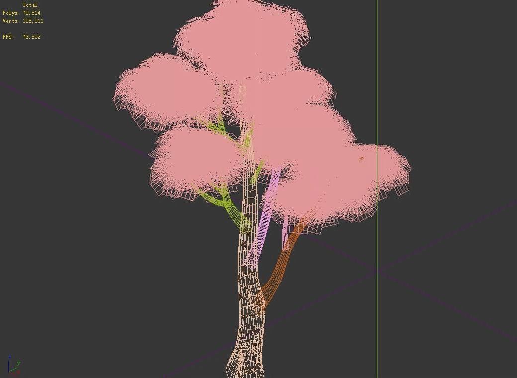 Plants - Cypress 03 3D model_3