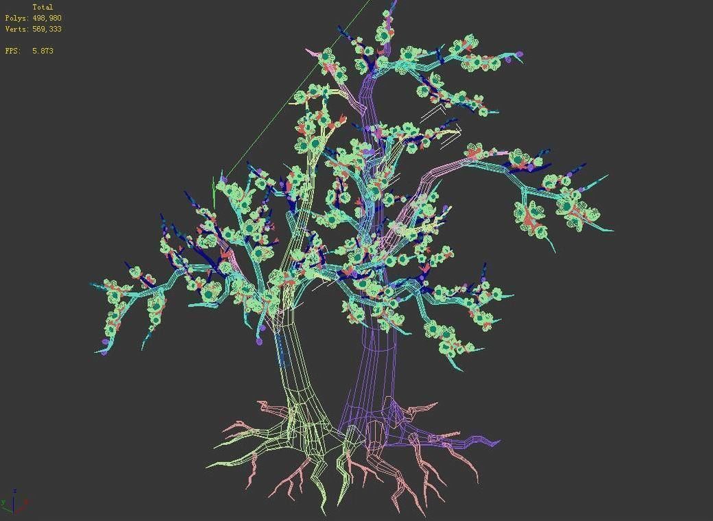 Plant - Tree 23 3D model_4