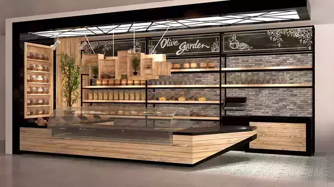 Olive Garden 3D model
