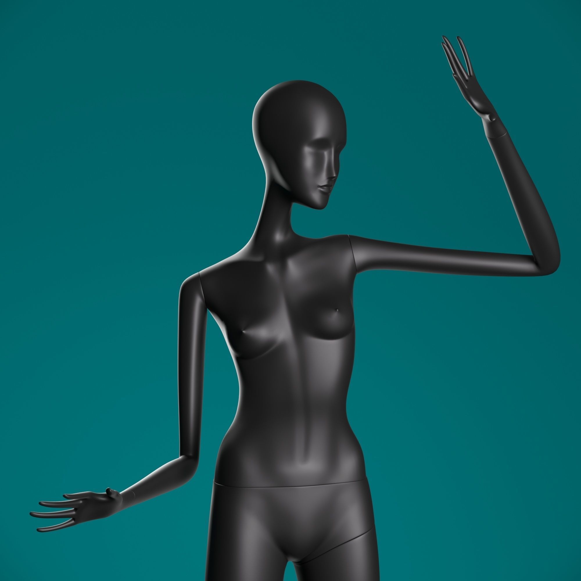 Mannequin 606 coll60 3D model_4