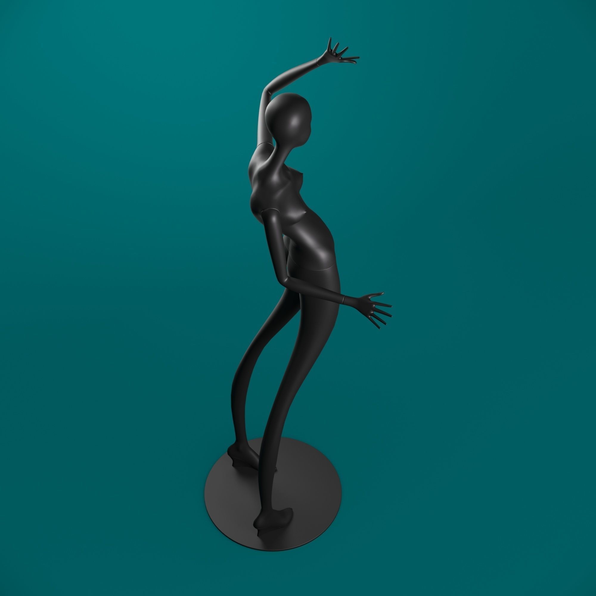 Mannequin 606 coll60 3D model_10