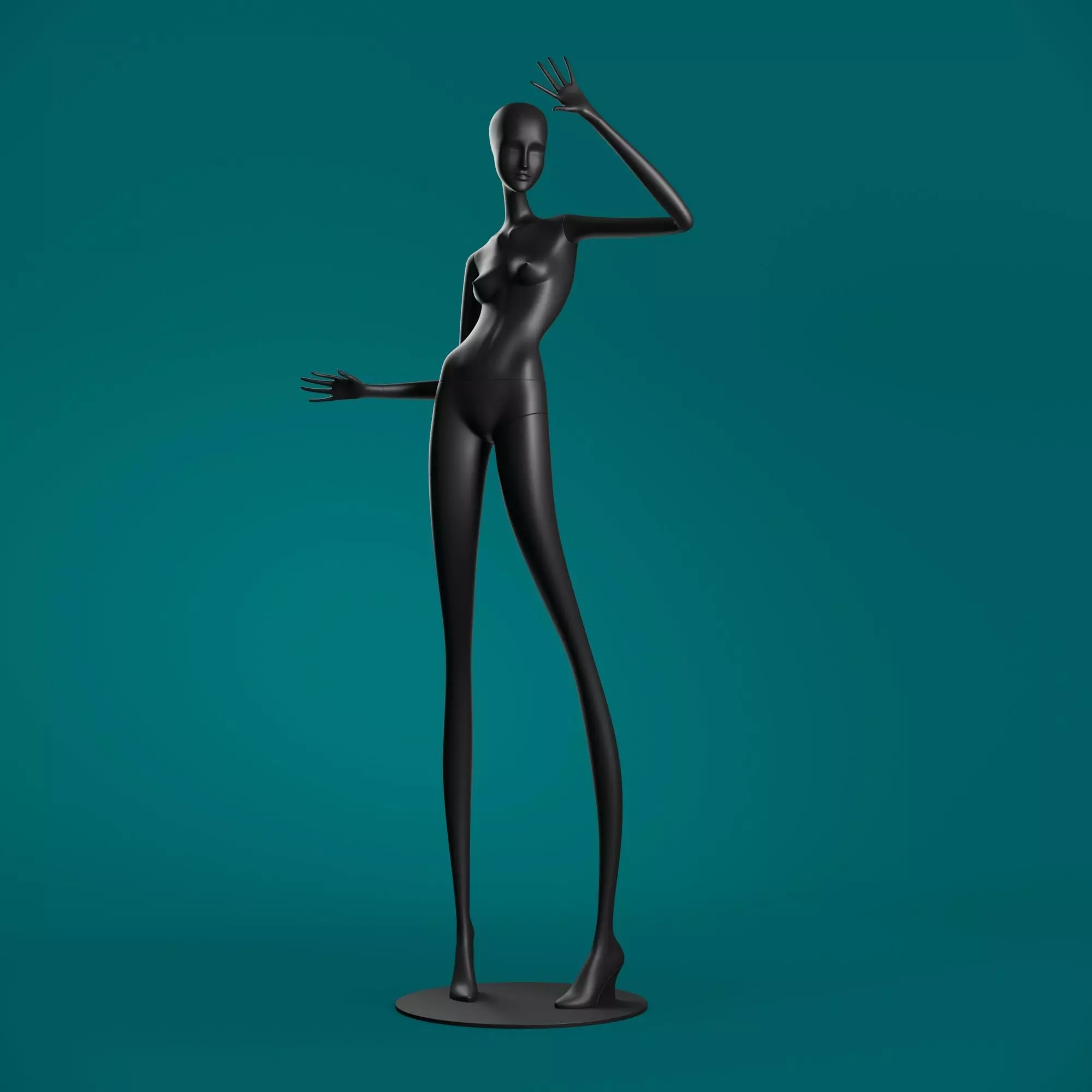 Mannequin 606 coll60 3D model_0
