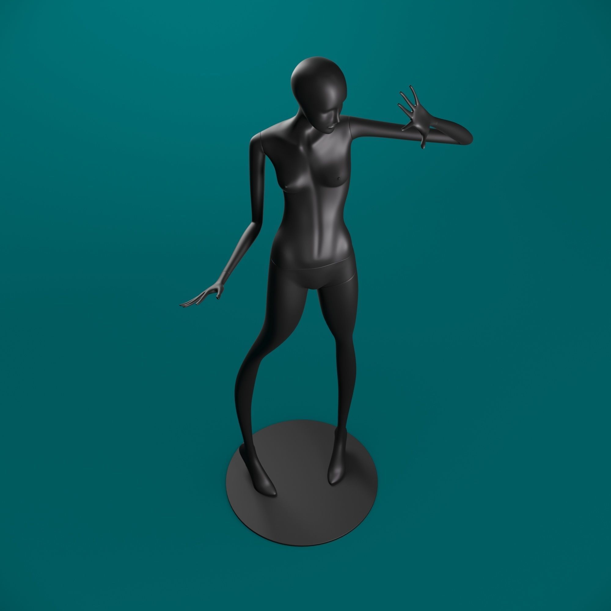 Mannequin 606 coll60 3D model_8