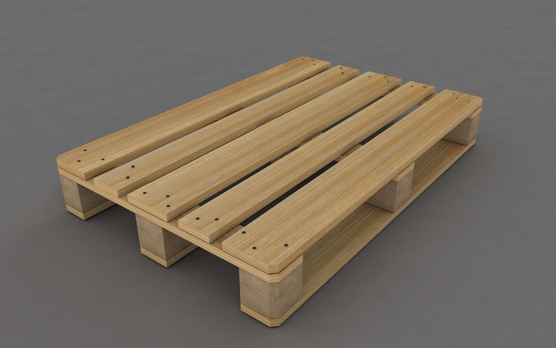 Warehouse Rack and Pallet 3D model_12