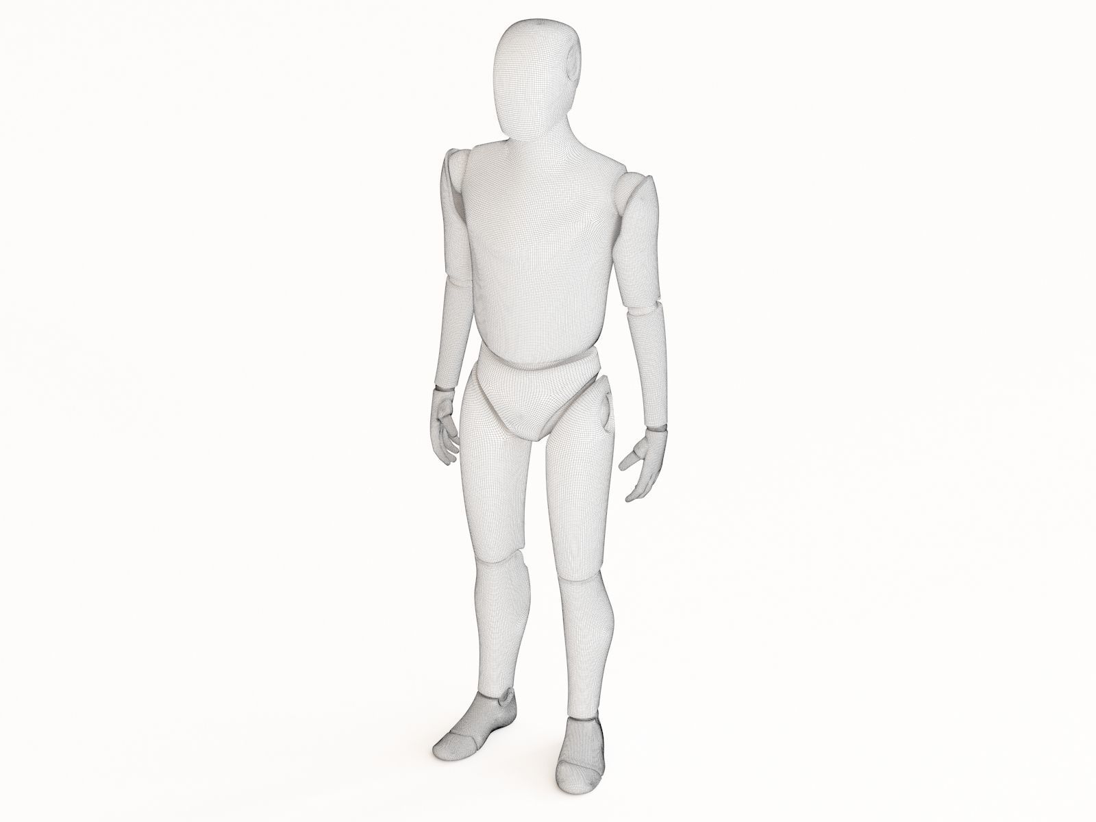 Dummy 02 3D model_1